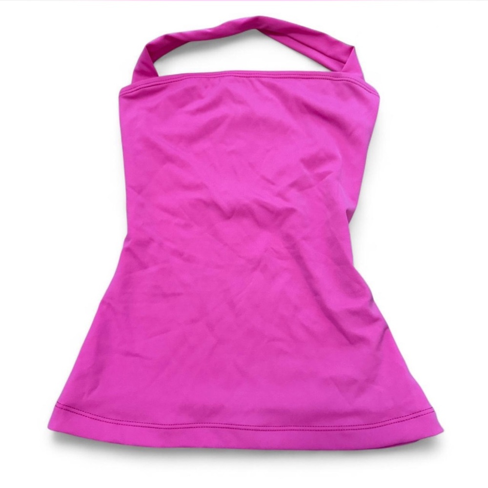 Neon Pink Capezio Halter Top